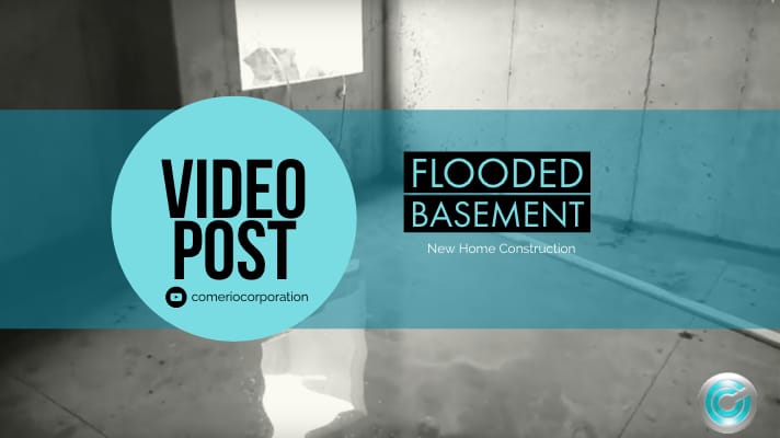 Video Post - Flooded Basement